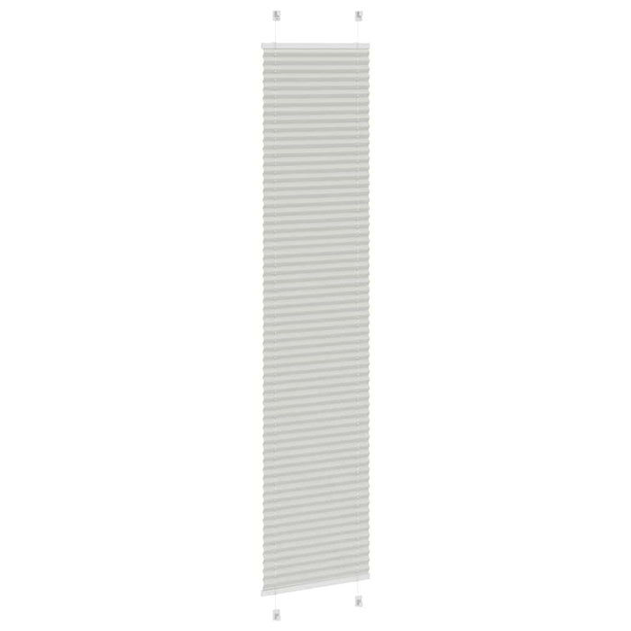Jaluzea plisată gri deschis 40x200 cm Lățime țesătură 39,4 cm WALTI