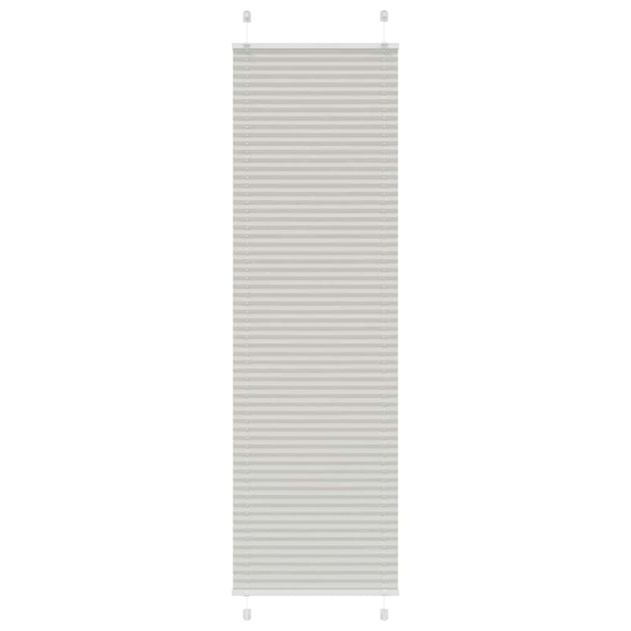 Jaluzea plisată gri deschis 55x200 cm Lățime țesătură 54,4 cm - WALTI WALTI