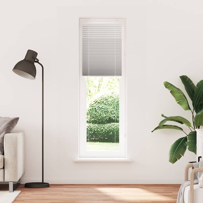 Jaluzea plisată gri deschis 55x200 cm Lățime țesătură 54,4 cm - WALTI WALTI
