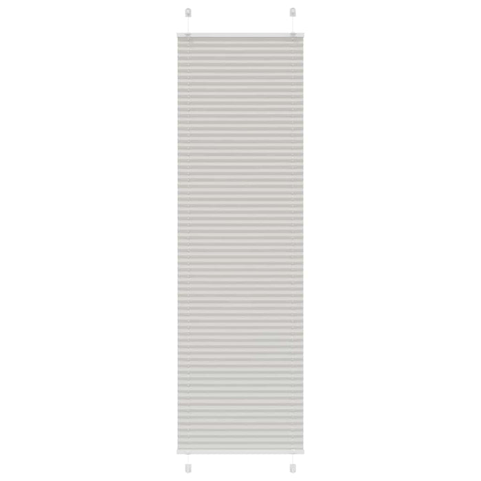 Jaluzea plisată gri deschis 60x200 cm Lățime țesătură 59,4 cm WALTI