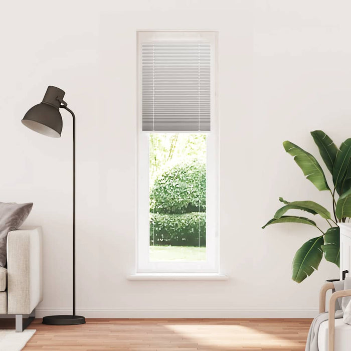 Jaluzea plisată gri deschis 60x200 cm Lățime țesătură 59,4 cm WALTI