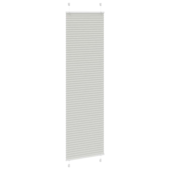 Jaluzea plisată gri deschis 60x200 cm Lățime țesătură 59,4 cm WALTI