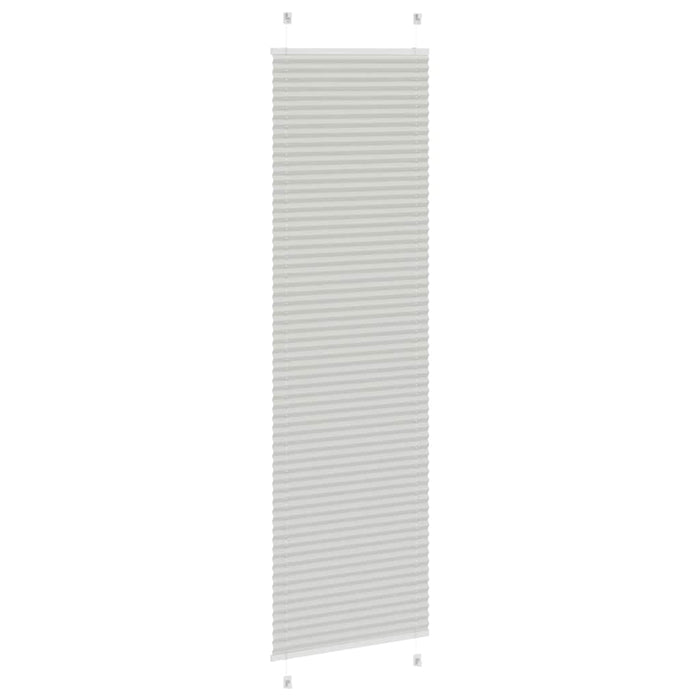 Jaluzea plisată gri deschis 60x200 cm Lățime țesătură 59,4 cm WALTI