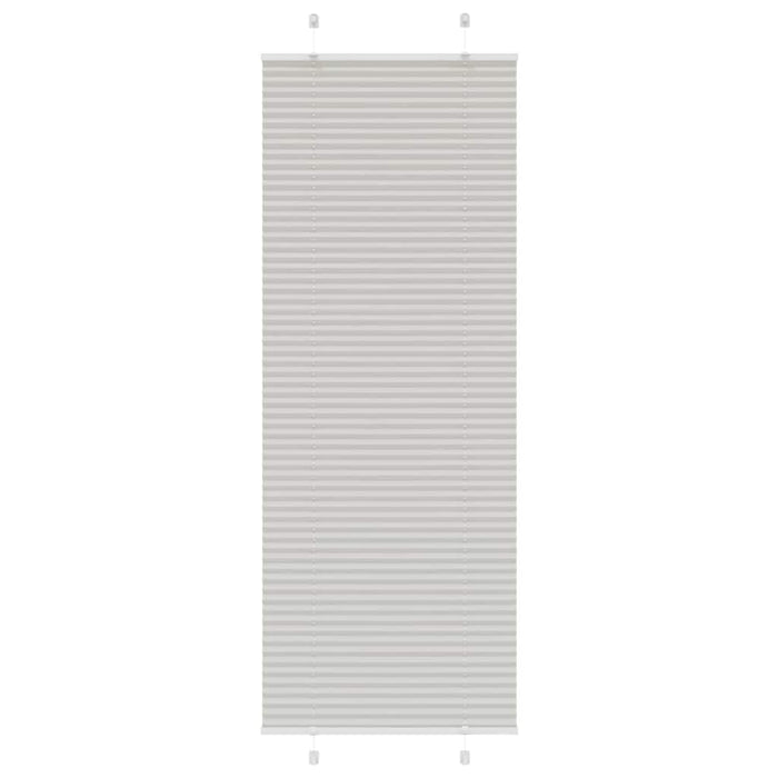 Jaluză plisată gri deschis 70x200 cm Lățime țesătură 69,4 cm - WALTI WALTI