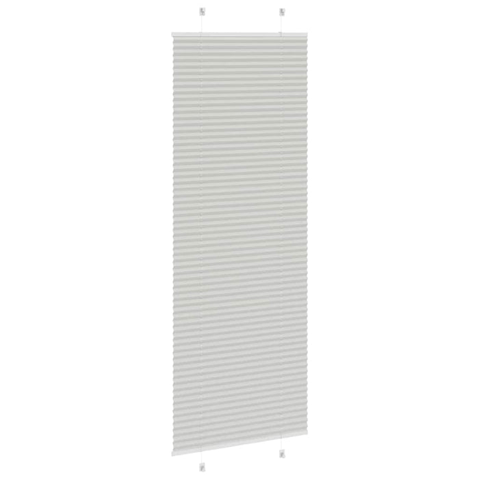 Jaluzea plisată gri deschis 75x200cm Lățime țesătură 74,4 cm - WALTI WALTI