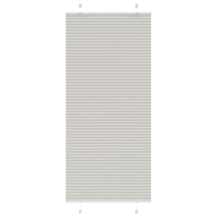 Jaluzea plisată gri deschis 95x200 cm Lățime țesătură 94,4cm WALTI