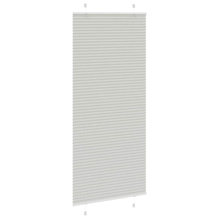 Jaluzea plisată gri deschis 95x200 cm Lățime țesătură 94,4cm WALTI