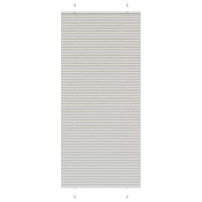 Jaluzea plisată gri deschis 100x200cm Lățime țesătură 99,4cm - WALTI WALTI