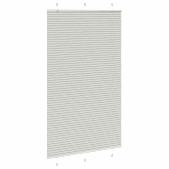 Jaluzea plisată gri deschis 120x200 cm Lățime țesătură 119,4 cm WALTI