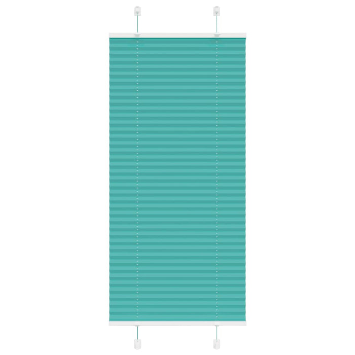 Jaluzea plisată verde petrol 60x150 cm Lățime țesătură 59,4 cm WALTI