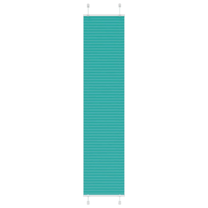 Jaluzea plisată verde petrol 40x200 cm Lățime țesătură 39,4 cm WALTI