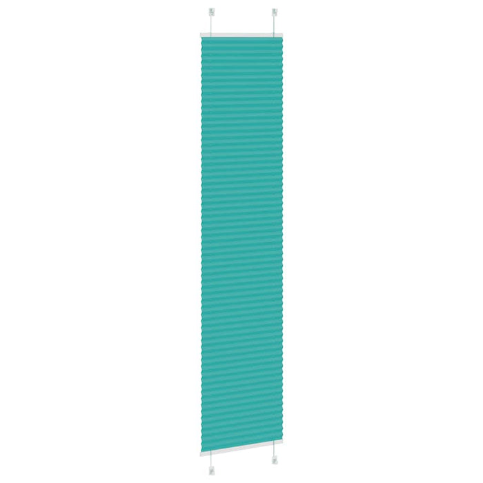 Jaluzea plisată verde petrol 40x200 cm Lățime țesătură 39,4 cm WALTI