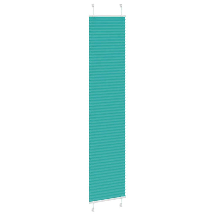 Jaluzea plisată verde petrol 50x200 cm Lățime țesătură 49,4 cm - WALTI WALTI