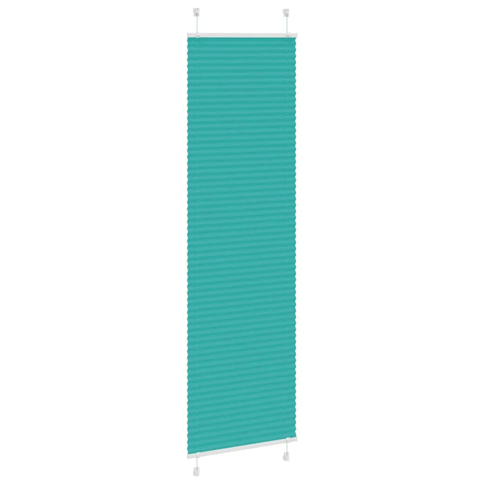 Jaluzea plisată verde petrol 55x200 cm Lățime țesătură 54,4 cm WALTI