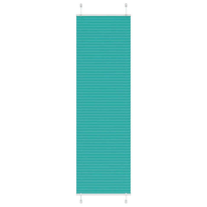 Jaluzea plisată verde petrol 60x200 cm Lățime țesătură 59,4 cm WALTI