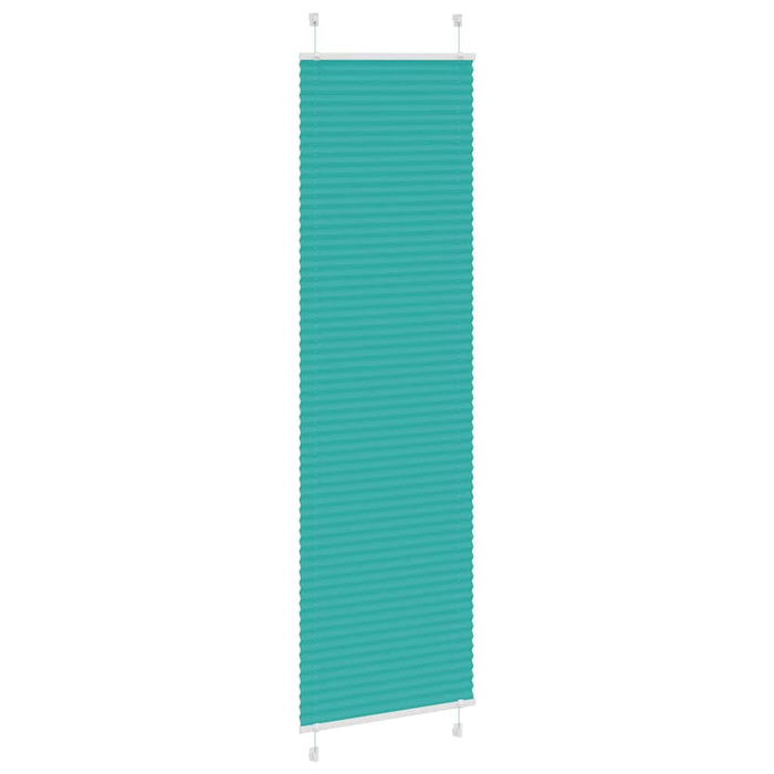 Jaluzea plisată verde petrol 60x200 cm Lățime țesătură 59,4 cm WALTI