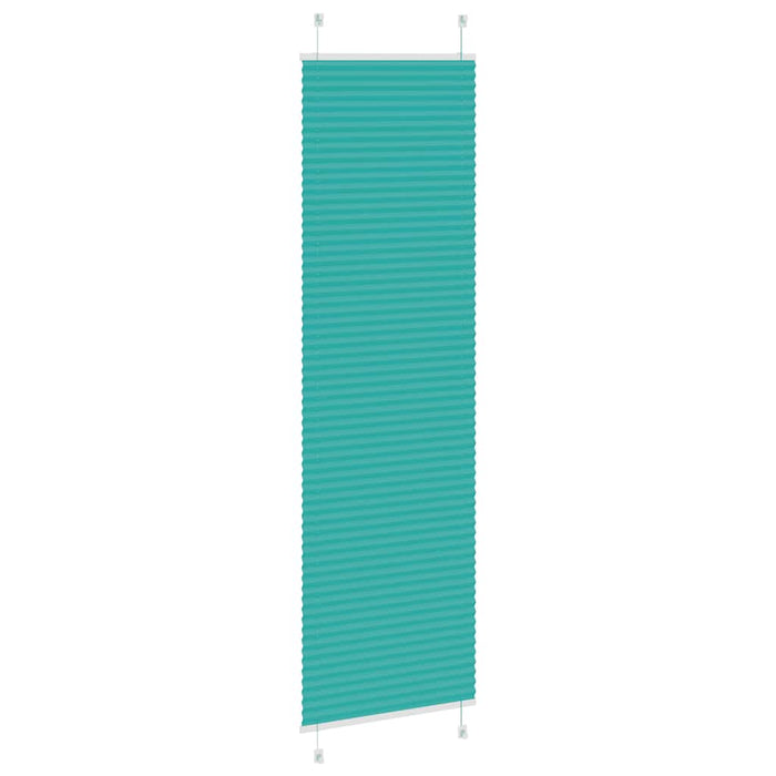 Jaluzea plisată verde petrol 60x200 cm Lățime țesătură 59,4 cm WALTI