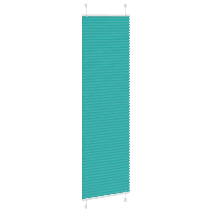 Jaluzea plisată verde petrol 65x200 cm Lățime țesătură 64,4 cm - WALTI WALTI