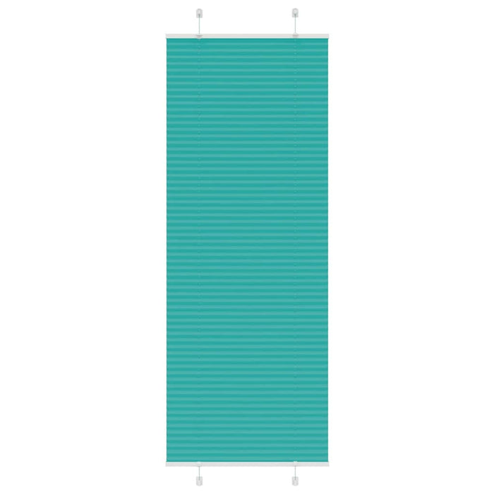 Jaluză plisată verde petrol 70x200 cm Lățime țesătură 69,4 cm - WALTI WALTI