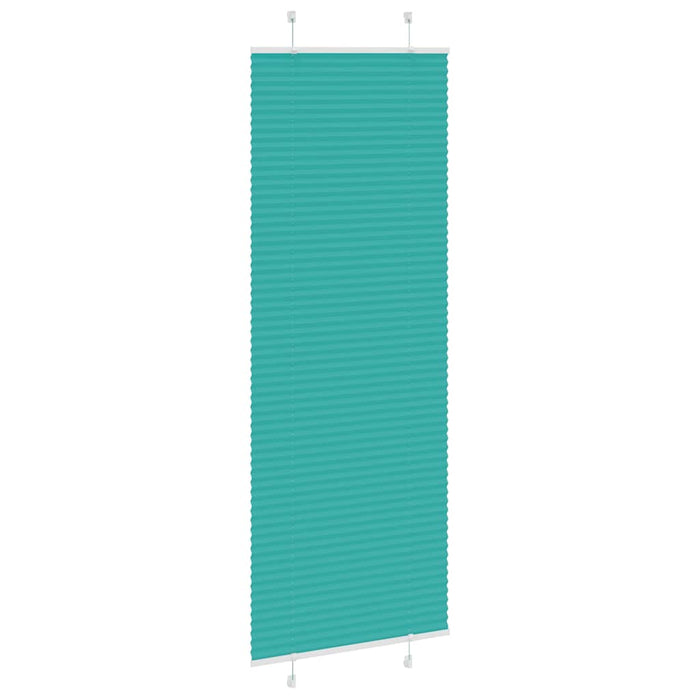 Jaluză plisată verde petrol 70x200 cm Lățime țesătură 69,4 cm - WALTI WALTI