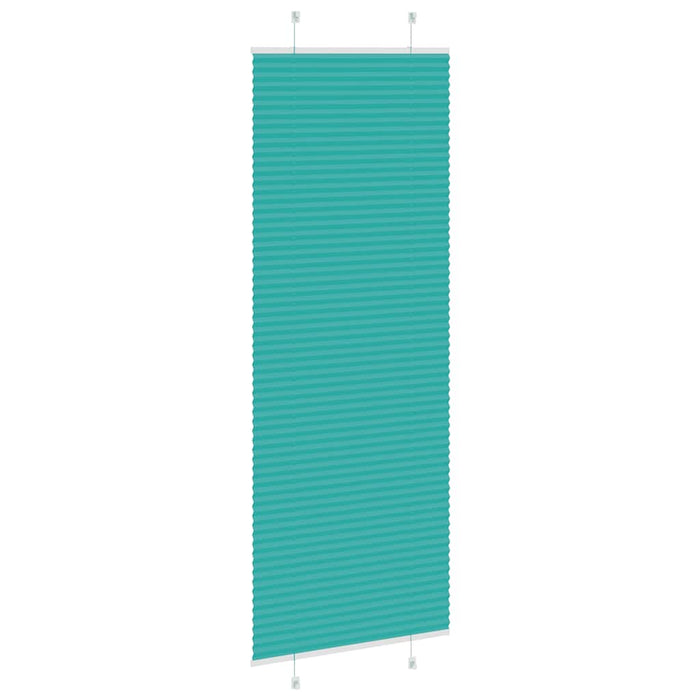 Jaluzea plisată verde petrol 75x200 cm Lățime țesătură 74,4 cm WALTI