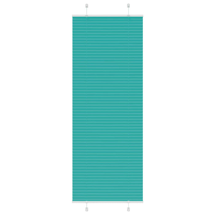 Jaluzea plisată verde petrol 80x200cm Lățime țesătură 79,4 cm WALTI