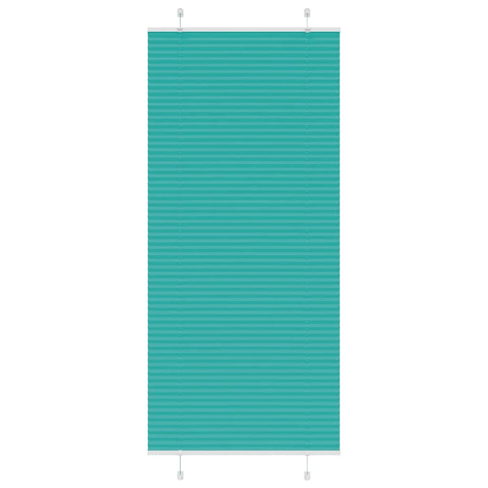 Jaluzea plisată verde petrol 90x200 cm Lățime țesătură 89,4 cm WALTI