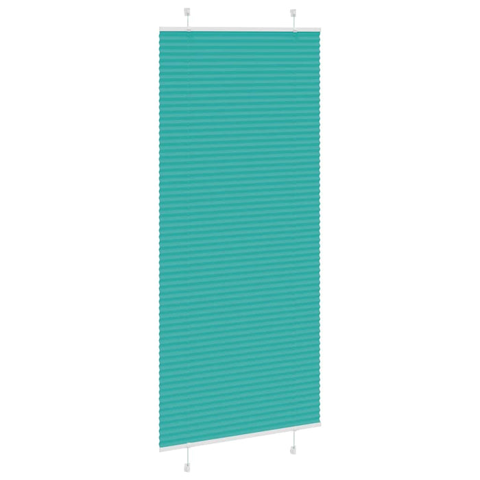 Jaluzea plisată verde petrol 90x200 cm Lățime țesătură 89,4 cm WALTI