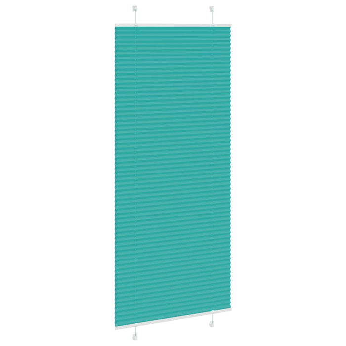 Jaluzea plisată verde petrol 95x200 cm Lățime țesătură 94,4 cm WALTI