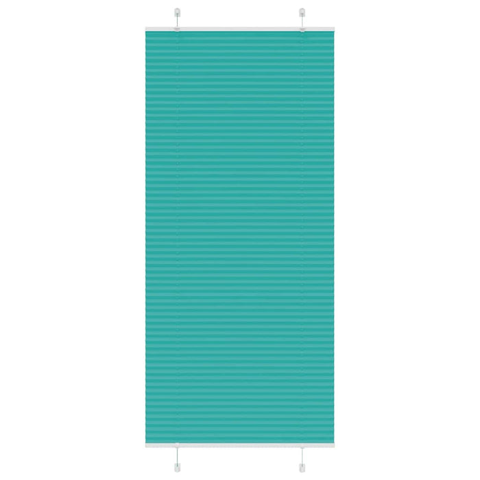 Jaluzea plisată verde petrol 100x200 cm Lățime țesătură 99,4 cm WALTI