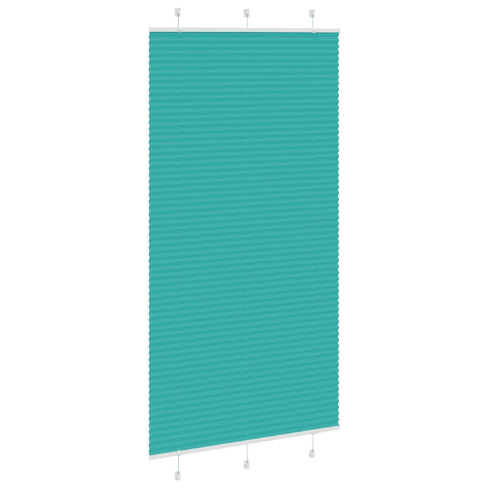 Jaluzea plisată verde petrol 105x200 cm Lățime țesătură 104,4 cm WALTI