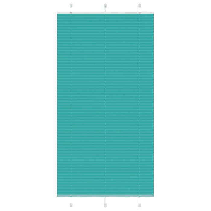 Jaluzea plisată verde petrol 110x200 cm Lățime țesătură 109,4 cm WALTI