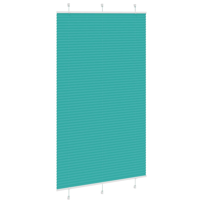 Jaluzea plisată verde petrol 120x200 cm Lățime țesătură 119,4 cm WALTI