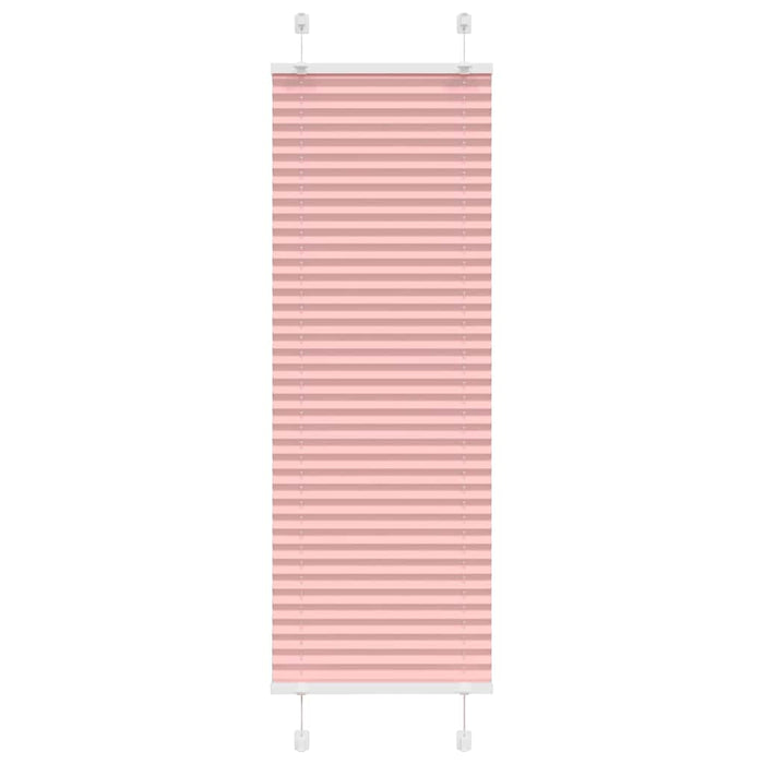 Jaluză plisată roz 40x100 cm Lățime țesătură 39,4cm poliester - WALTI WALTI