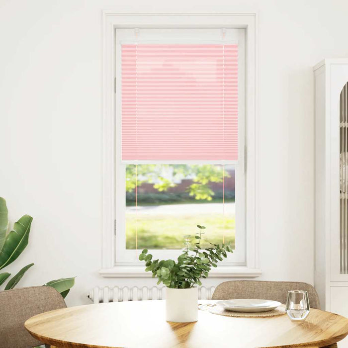 Jaluză plisată roz 55x100 cm Lățime țesătură 54,4cm poliester - WALTI WALTI