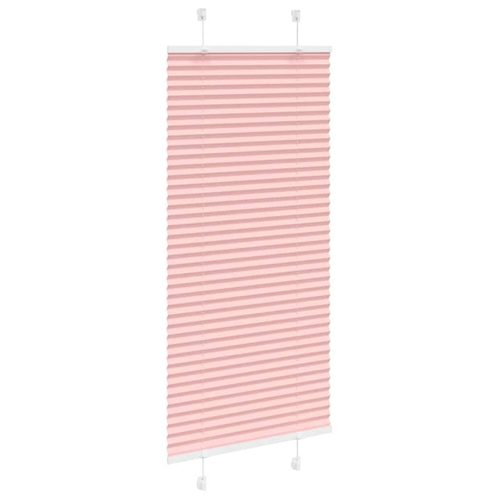 Jaluză plisată roz 55x100 cm Lățime țesătură 54,4cm poliester - WALTI WALTI