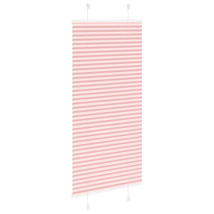 Jaluză plisată roz 55x100 cm Lățime țesătură 54,4cm poliester - WALTI WALTI