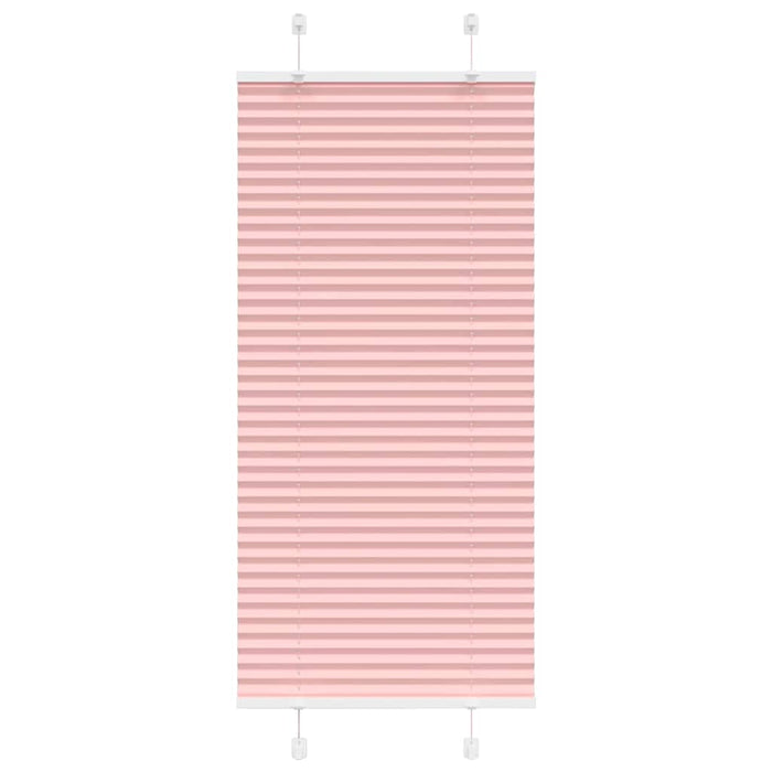Jaluzea plisată roz 60x100 cm Lățime țesătură 59,4cm poliester WALTI