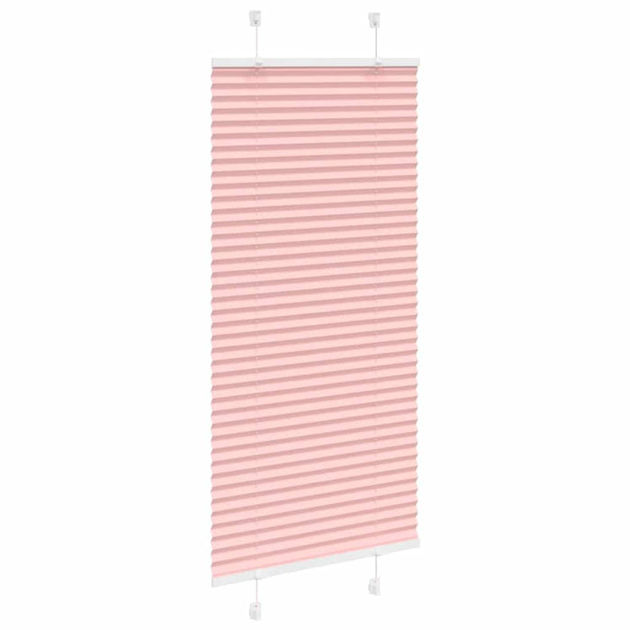 Jaluzea plisată roz 60x100 cm Lățime țesătură 59,4cm poliester WALTI