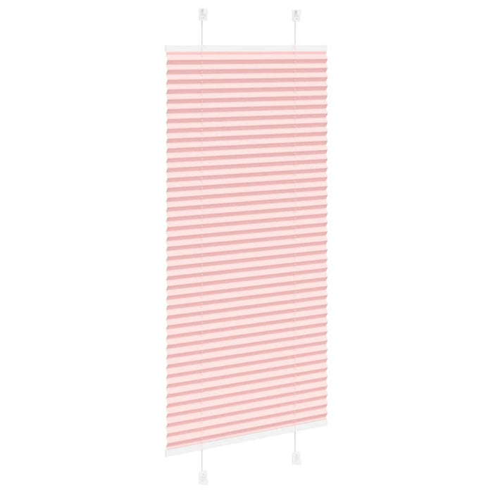 Jaluzea plisată roz 60x100 cm Lățime țesătură 59,4cm poliester WALTI