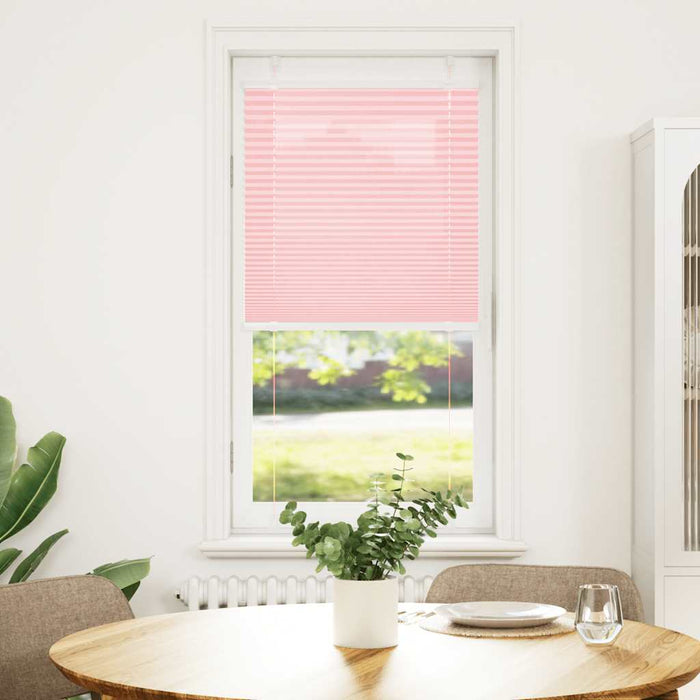 Jaluzea plisată roz 65x100 cm Lățime țesătură 64,4cm poliester WALTI