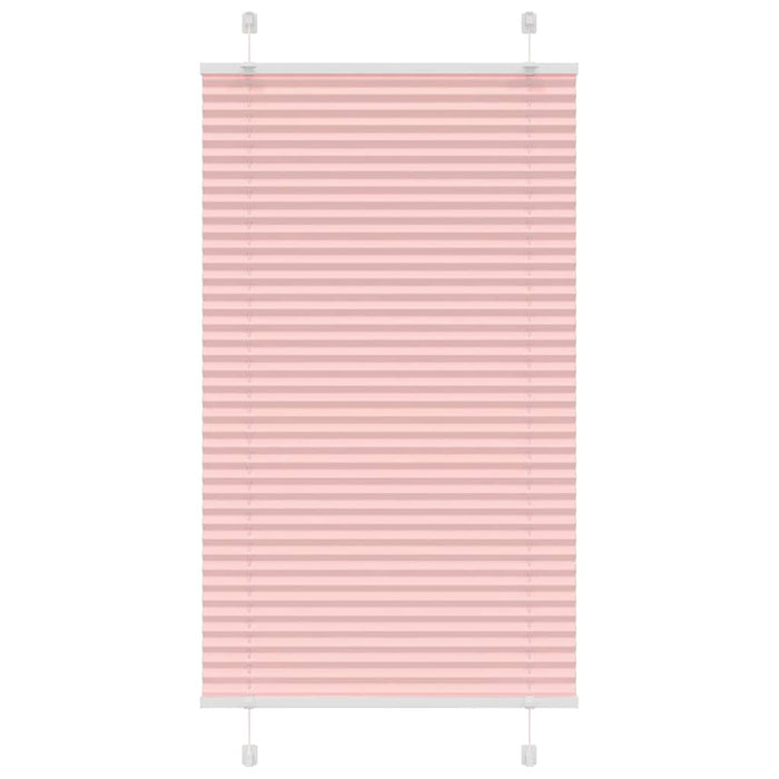 Jaluzea plisată roz 70x100 cm Lățime țesătură 69,4cm poliester WALTI