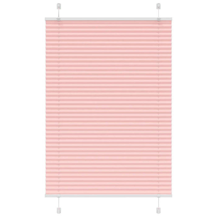 Jaluzea plisată roz 85x100cm Lățime țesătură 84,4 cm poliester - WALTI WALTI