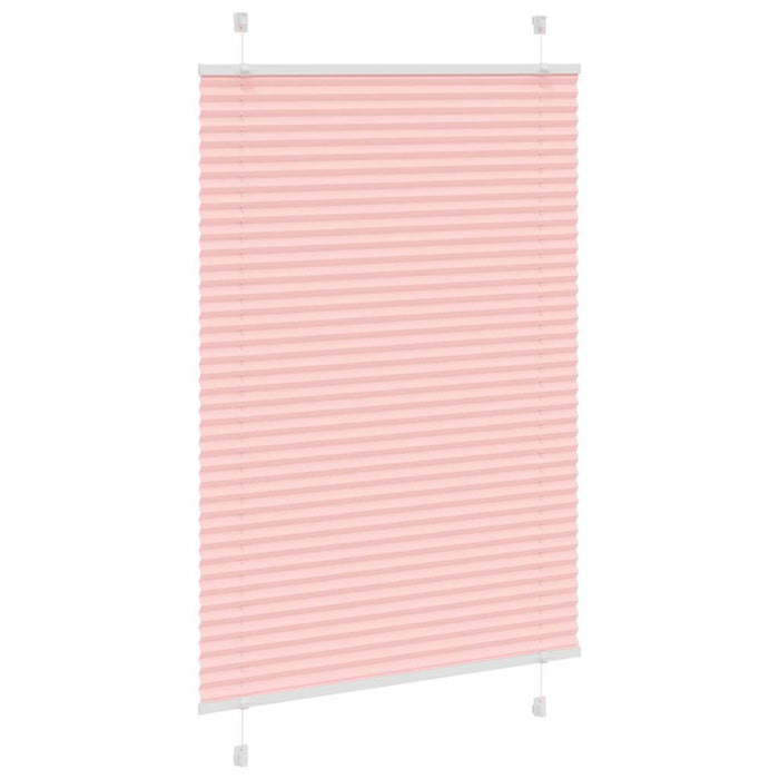 Jaluzea plisată roz 100x100cm Lățime țesătură 99,4cm poliester - WALTI WALTI