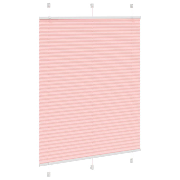 Jaluzea plisată roz 105x100 cm Lățime țesătură 104,4 cm WALTI