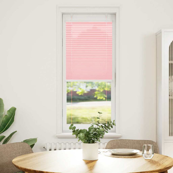 Jaluză plisată roz 40x150 cm Lățime țesătură 39,4cm poliester - WALTI WALTI