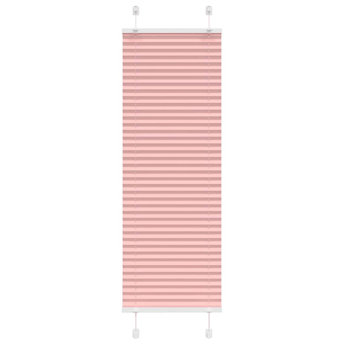 Jaluzea plisată roz 45x150 cm Lățime țesătură 44,4cm poliester WALTI
