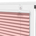 Jaluzea plisată roz 55x150 cm Lățime țesătură 54,4cm poliester - WALTI WALTI