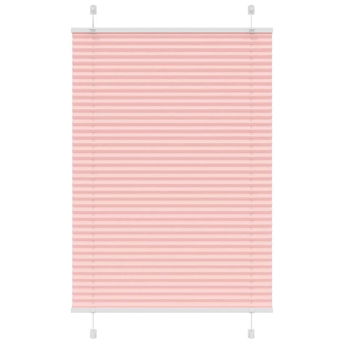 Jaluzea plisată roz 90x150 cm Lățime țesătură 89,4cm poliester WALTI