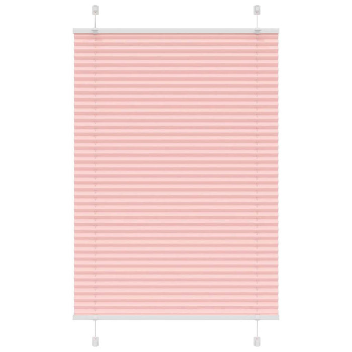 Jaluzea plisată roz 95x150 cm Lățime țesătură 94,4cm poliester WALTI